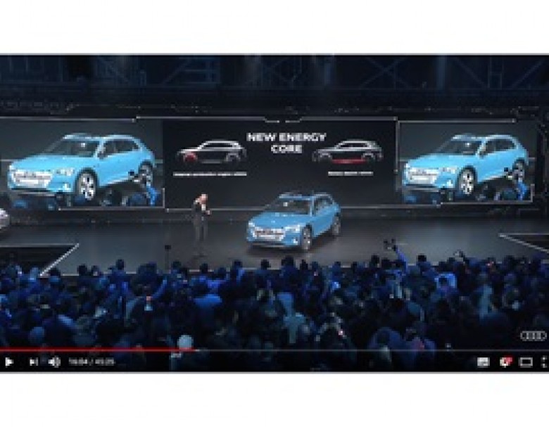 Audi e-tron world premiere