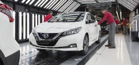 Nouvelle Nissan Leaf : début de la production en Europe