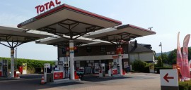 Réouverture de la station TOTAL à Schengen