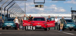 Record du monde en Kona Electric: 1.026 km sans recharger